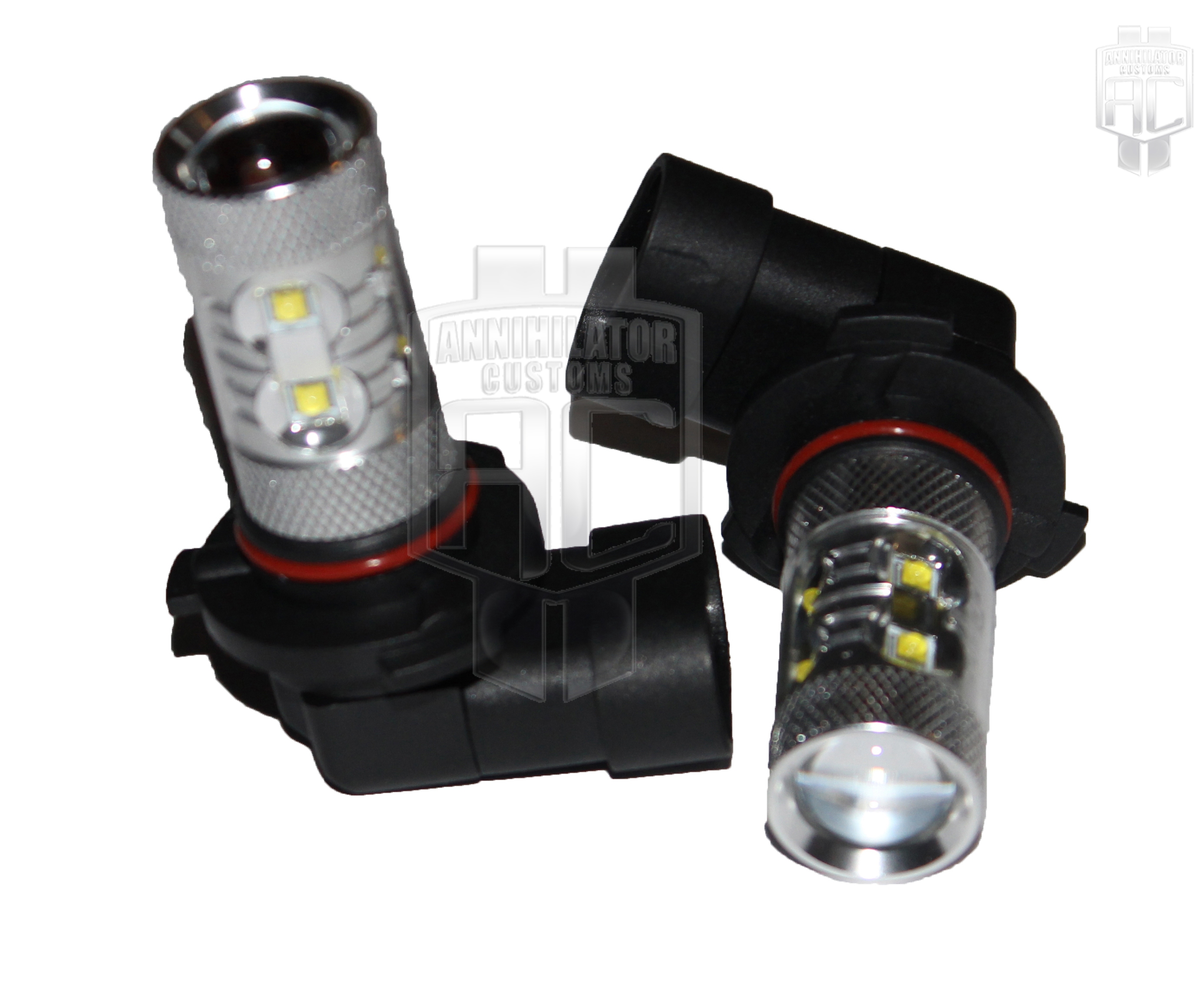 9005 10pc CREE LED Light Bulbs in Lens