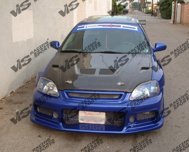 1990-1993 Honda Accord 2Dr/4Dr Evo Carbon Fiber Hood 