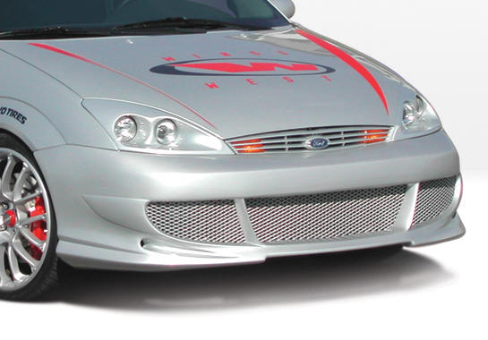 2000 2004 Ford Focus All Models Bigmouth Front Bumper Cover Annihilatorcustoms Com