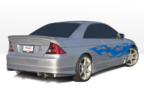 2004 Honda civic side skirts #2